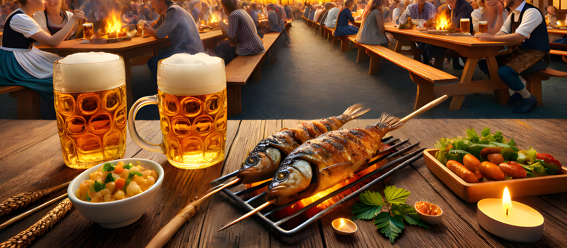 Steckerlfisch vom Grill